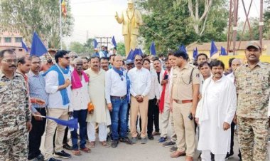 डॉ. अंबेडकर की जयंती हर्षोल्लास के साथ मनाई