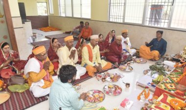 शय्याधीवास से भगवान को उठाकर कल राम नवमी में की जावेगी प्राणप्रतिष्ठा..