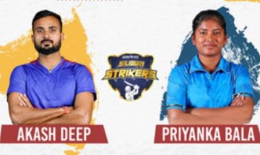 बंगाल प्रो टी20 लीग: आकाश दीप और प्रियंका बाला होगें सिलीगुड़ी स्ट्राइकर्स के मार्की खिलाड़ी
