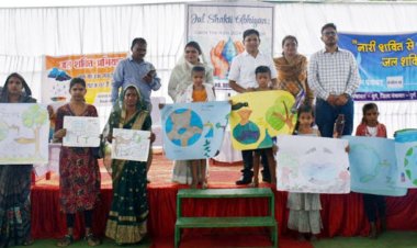 जल संरक्षण हेतु शासकीय भवनों में रेन वॉटर हार्वेस्टिंग सिस्टम को दुरुस्त करने और जन&जन तक जल संरक्षण का संदेश पहुँचाने चलायी जा रही मुहिम