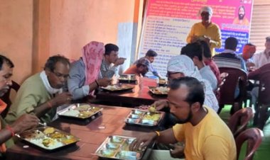 श्रीराम रसोई का हुआ शुभारंभ, 20रू में मिलेगा स्वादिष्ट भरपेट भोजन..