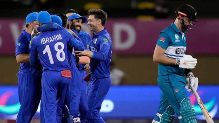 T20 वर्ल्ड कप में अफगान‍िस्तान ने न्यूजीलैंड को बुरी तरह मसला, रच द‍िया इत‍िहास