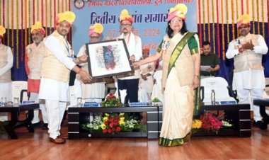 दीक्षांत समारोह में 68 विद्यार्थियों को शोध उपाधि एवं 48 को स्वर्ण मंडित पदक प्रदान किया गया