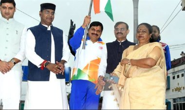 मुख्यमंत्री डॉ. मोहन यादव ने "हर घर तिरंगा अभियान अंतर्गत : राज्य स्तरीय तिरंगा यात्रा" का शुभारंभ किया।