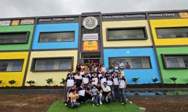 भिलाई राउंड टेबल 243 ने धौर में कराया 8 कक्षाओं का निर्माण