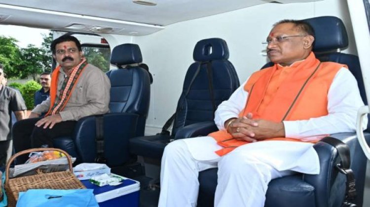 CM विष्णुदेव साय का कवर्धा दौरा: CM ने सावन के तीसरे सोमवार की प्रदेशवासियों को दी बधाई, JK से धारा 370 हटने के 5 साल पूरे होने पर कहा- श्यामा प्रसाद मुखर्जी के सपनों को मोदी सरकार ने किया साकार