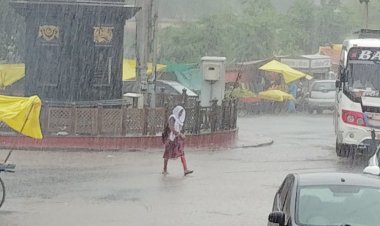 ऑरेंज अलर्ट के बाद जिले के स्कूलों में अवकाश घोषित:स्ट्राग सिस्टम के कारण गंधवानी, कुक्षी और बाग जैसे इलाकों में 4-5 इंच तक बारिश