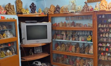 घर की शोभा बढ़ा रहीं हर राज्य की गणेश प्रतिमा:एक अनोखा भक्त, जिसके घर में गणपति बाबा की 1000 से अधिक प्रतिमाएं