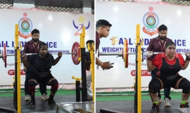 प्रथम अखिल भारतीय पुलिस वेटलिफ्टिंग क्लस्टर 2024&25: उत्तर प्रदेश पुलिस ने जीते कुल 16 मेडल, देशभर की पुलिस टीमों ने दिखाई दमखम