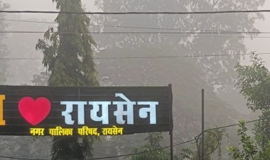 रायसेन में बदला मौसम, कोहरे की हुई दस्तक:दिन और रात के तापमान में गिरावट, शरद पूर्णिमा के बाद ठंड बढ़ने के आसार