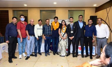 जेसी आलोक अग्रवाल बने जेसीआई दुर्ग भिलाई के अध्यक्ष– 2025