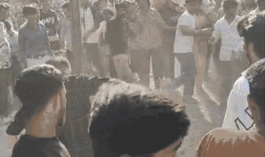 इंदौर के छत्रीपुरा में पथराव-तोड़फोड़ के मामले 60 लोगों FIR:पुलिस ही बनी फरियादी; दो बच्चियों के पटाखा फोड़ने पर हुआ था विवाद