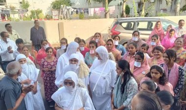 जय आनंद मधुकर रतन भवन बांधा तालाब दुर्ग का चातुर्मास समाप्त कर विहार किया साध्वी समुदाय ने...