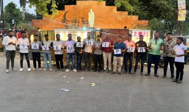 मणिपुर में शांति बहाली के लिए युवा कांग्रेस का कैंडल मार्च ...