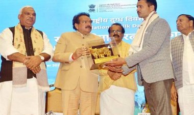 शाजापुर जिले का किसान गोपाल रत्न राष्ट्रीय पुरस्कार 2024 से सम्मानित