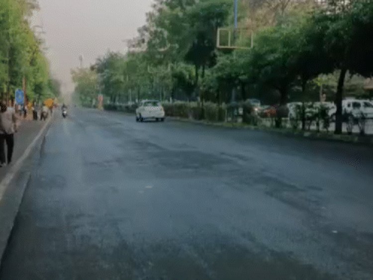 इंदौर में दीपावली पर दिनभर रही उमस:दिन का पारा फिर 34 डिग्री पार; रात को भी रही खासी गर्मी, आज भी ऐसा ही मौसम