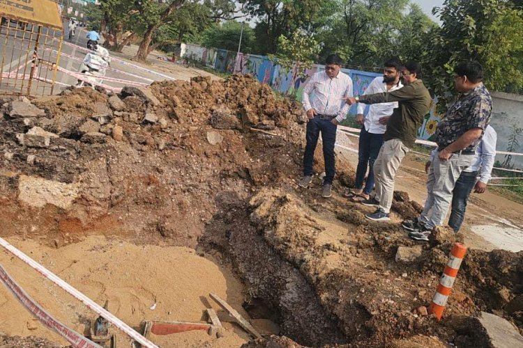 पाइप लाइन लीकेज मरमत के लिए निगम का  13 नवंबर को शटडाउन, शहर के 6 वार्डो में रहेगा जलप्रदाय प्रभावित