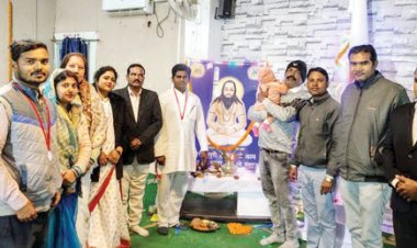 गुरु घासीदास जयंती पर निकाली रैली