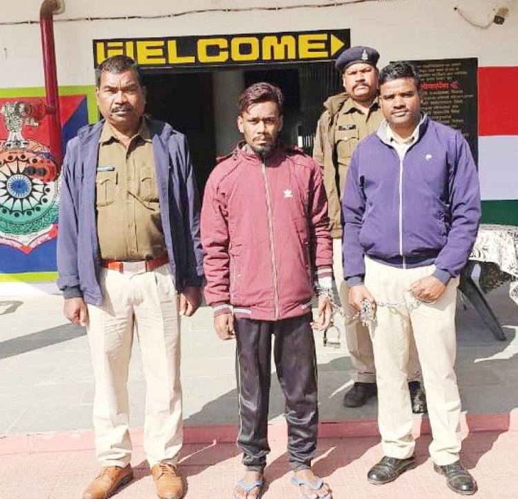 गांजा बेचने वाला मुख्य आरोपी गिरफ्तार