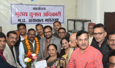 मध्यप्रदेश अग्रवाल महासभा के अध्यक्ष बने कैलाश मित्तल:समाज के लिए सदैव सेवा एवं समर्पण भाव से काम करूंगा - मित्तल