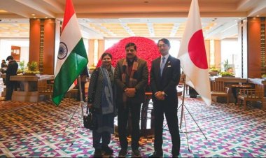 मुख्यमंत्री डॉ. मोहन यादव  टोक्यो में जापान के काउंसलेट के साथ।