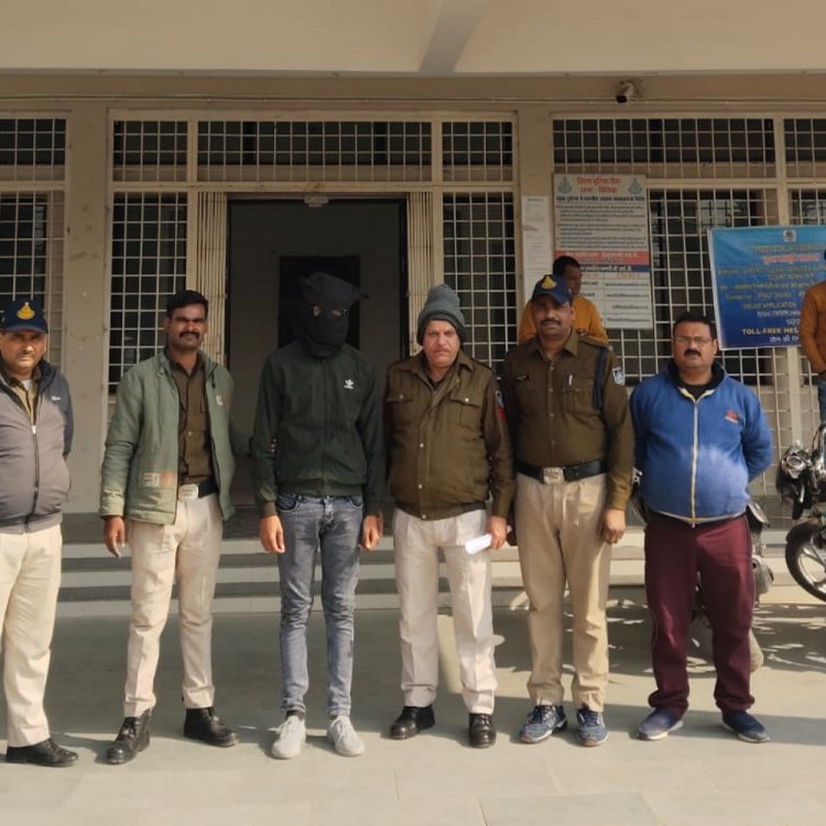रीवा में नाबालिग से दुष्कर्म:मदद के लिए चिल्लाई पीड़िता तो मौके से भागा; शिकायत के बाद तत्काल गिरफ्तार