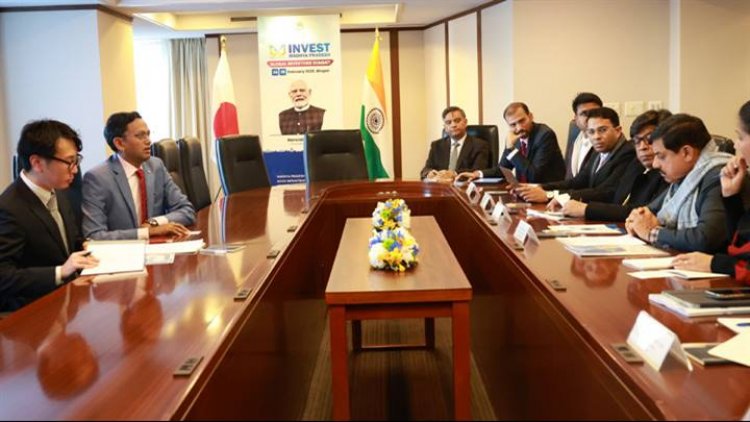 मुख्यमंत्री डॉ. मोहन यादव ने टोक्यो में डायरेक्टर ए एन्ड डी मेडिकल्स श्री दायक़ी अराई  से मध्यप्रदेश में निवेश के लिए चर्चा की।