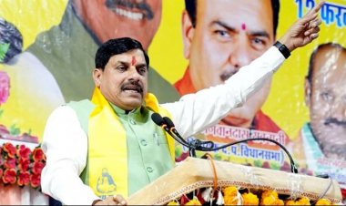 मुख्यमंत्री डॉ. मोहन यादव ने संत शिरोमणि रविदास जयंती समारोह को सम्बोधित किया।