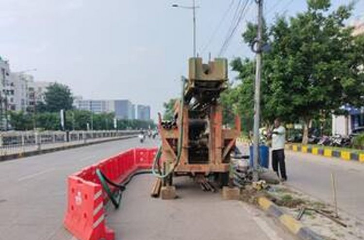 इंदौर-देवास फ्लाईओवर निर्माण के लिए डेढ़ किमी का मेन रोड बंद