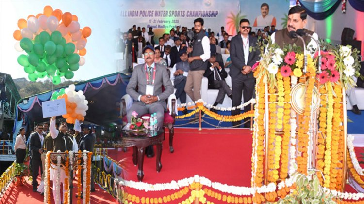 वॉटर स्पोर्ट्स प्रतियोगिता का सीएम डॉ मोहन यादव ने किया उद्घाटन… देशभर से 557 प्रतिभागी आए