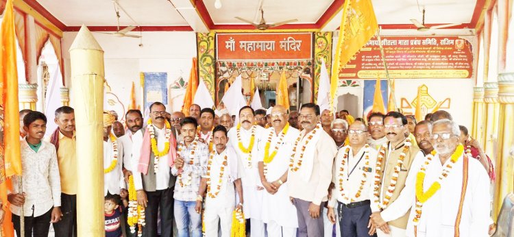 जानकी जयंती पर निकाली शोभायात्रा