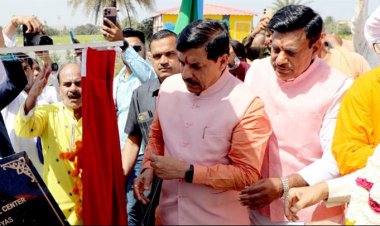 मुख्यमंत्री डॉ.मोहन यादव ने भोपाल के इस्कॉन मंदिर में भक्ति योग कल्चर सेंटर का भूमि-पूजन और शिलान्यास किया।