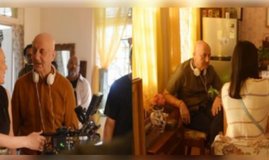 अनुपम खेर ने दिखाई 'तन्वी द ग्रेट' मेकिंग की झलक, बोले- 'कहानी के पीछे होते हैं बेहतरीन कहानीकार'