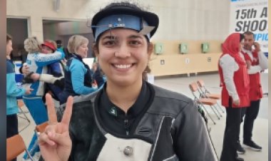 श्रीयंका पहली बार विश्व कप फाइनलिस्ट की सूची में, 50 मीटर राइफल 3पी इवेंट में 8वें स्थान पर रहीं