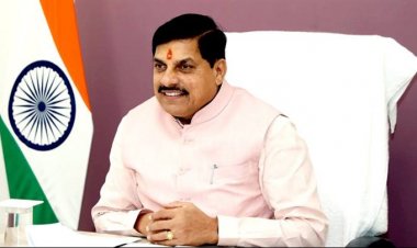 मुख्यमंत्री डॉ. मोहन यादव ने मुख्यमंत्री निवास भोपाल से उज्जैन में सत्यज फाउंडेशन द्वारा आयोजित महिला केंद्रित रोजगार पर्व में शामिल लोगों को.......