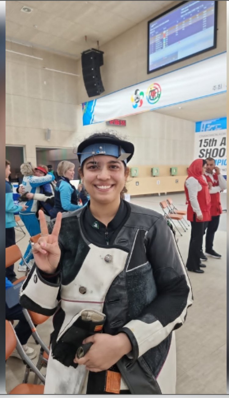 श्रीयंका पहली बार विश्व कप फाइनलिस्ट की सूची में, 50 मीटर राइफल 3पी इवेंट में 8वें स्थान पर रहीं