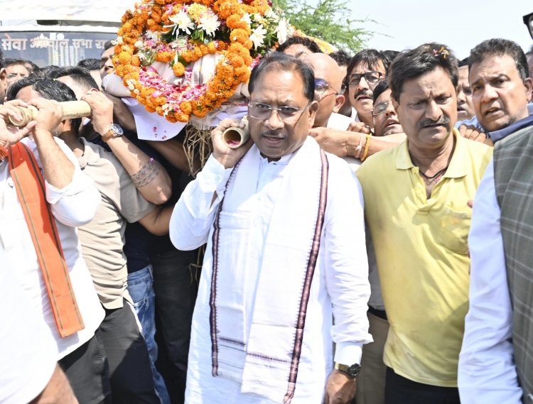 मुख्यमंत्री श्री विष्णु देव साय का मुंबई दौरा रद्द  आतंकी हमले में मारे गए दिनेश मिरानिया की अंत्येष्टि में शामिल होने रद्द किया दौरा