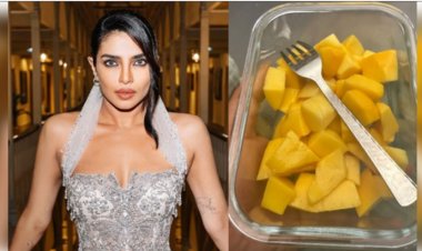 अमेरिका में 'फलों के राजा' आम का लुत्फ उठा रहीं 'देसी गर्ल', भारत से है खास कनेक्शन