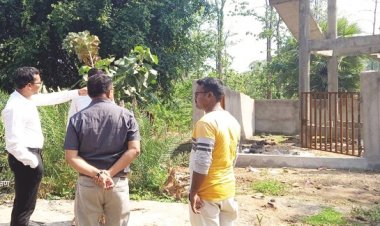 जल जीवन मिशन कार्यों का कलेक्टर ने किया निरीक्षण