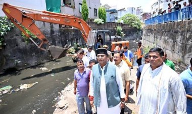 मानसून के पहले भोपाल शहर के सभी नाले-नालियों का वृहद सफाई अभियान