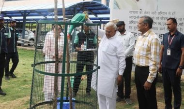 राज्यपाल श्री  पटेल अखिल भारतीय आयुर्विज्ञान संस्थान (एम्स) पहुंचे      