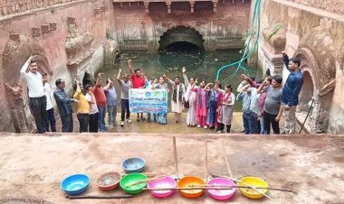 नर्मदा पथ परिक्रमा के सर्वेक्षण और साफ-सफाई के लिये श्रमदान