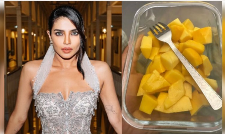 अमेरिका में 'फलों के राजा' आम का लुत्फ उठा रहीं 'देसी गर्ल', भारत से है खास कनेक्शन
