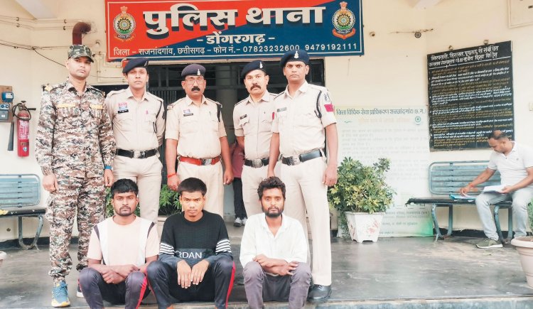 अछोली में हत्या करने वाले 3 आरोपी गिरफ्तार