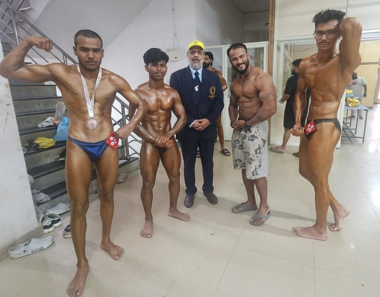 बाड़ी बिल्डिंग में छत्तीसगढ़ के खिलाड़ियों ने दिखाया दम