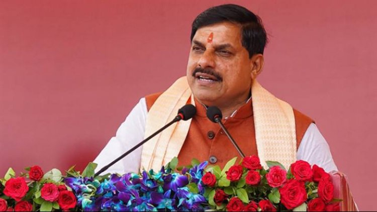 मुख्यमंत्री डॉ. मोहन यादव का जनकल्याण पर्व पर शौर्य स्मारक से अहिल्या वाहिनी महिला बाइक रैली और मां तुझे प्रणाम यात्रा को रवाना करने के बाद संबोधन।