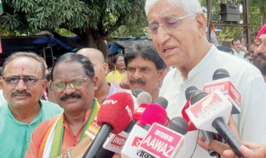 कांग्रेस ने 2 घंटे तक चक्काजाम कर किया प्रदर्शन