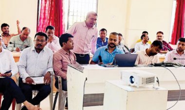 डिजिटल फसल सर्वेक्षण, राजस्व अमले को प्रशिक्षण