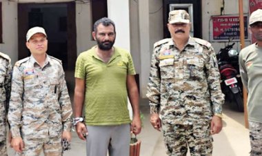 गांजा तस्करी, राजस्थान का आरोपी बंदी