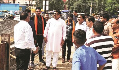 सब्जी मंडी के कार्य में तेजी लाने विधायक गजेन्द्र ने दिए निर्देश